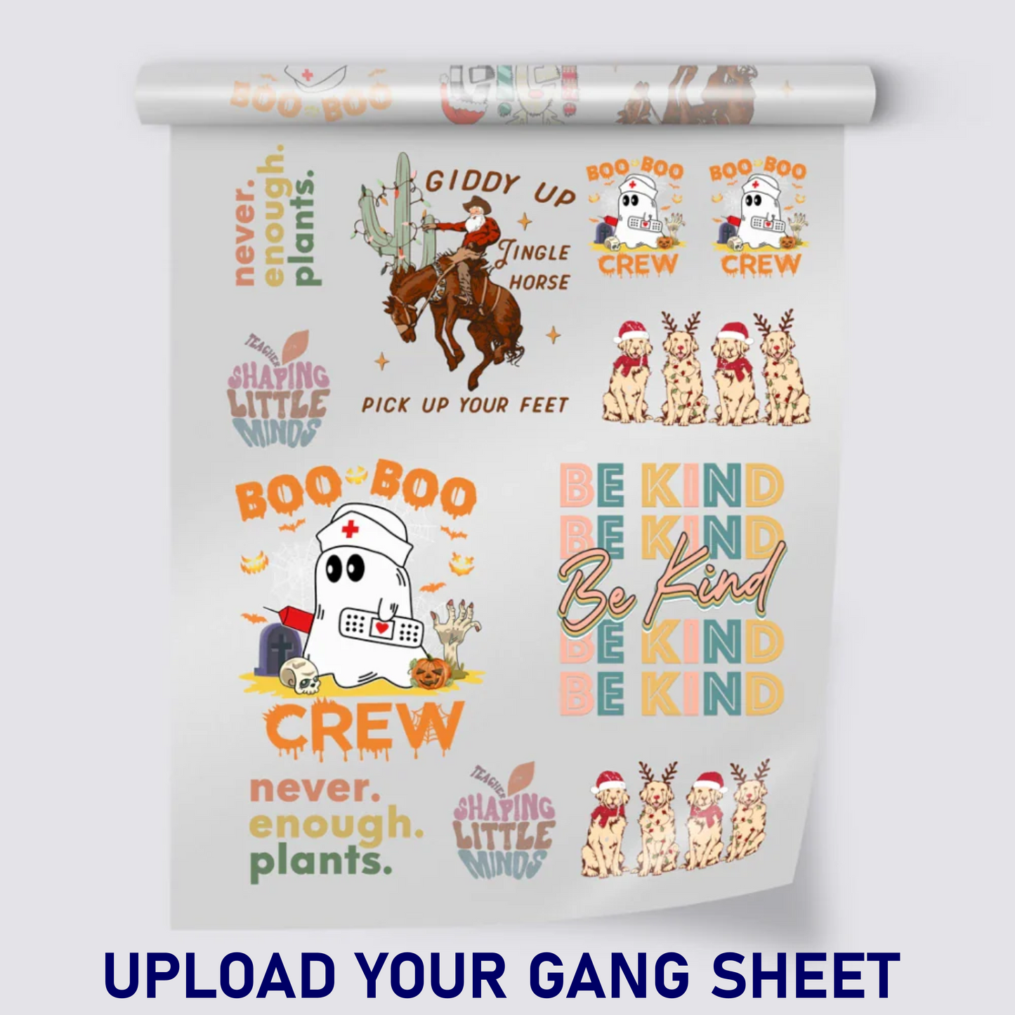 Upload Gang Sheet